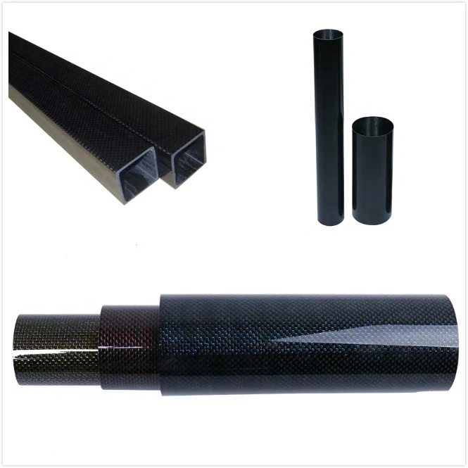 High Stiffness M40J Carbon Fiber Tube Lightweight High Strength Pipe for UAV RC Plane Aircraft Frame Parts
