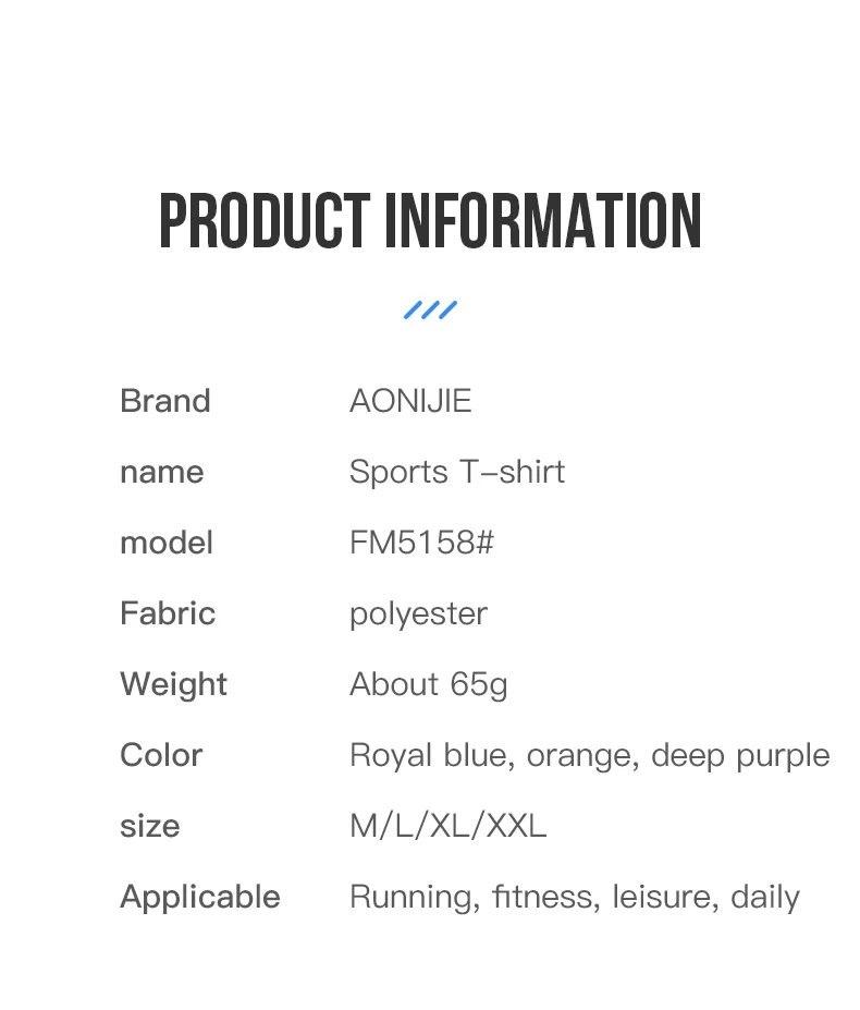 Aonijie fm5158 Mann männlich Sport schnell trocknendes T-Shirt mit Rundhals ausschnitt Reiß verschluss kurze Ärmel atmungsaktive Tops für Fitness-Radfahren – Detail 8