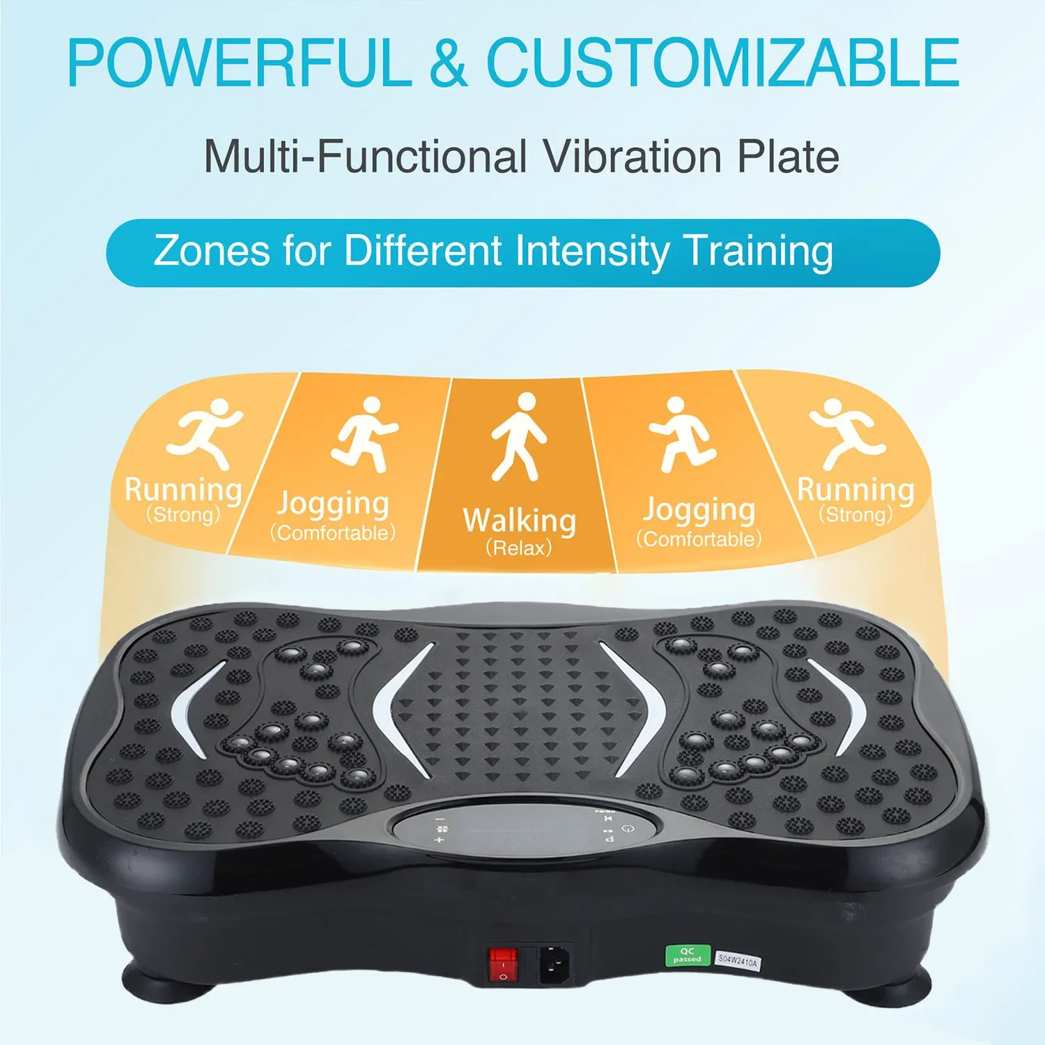 New Trend Popular Vibration Plate Machine Power Weight Loss Fitness Vibration Plate