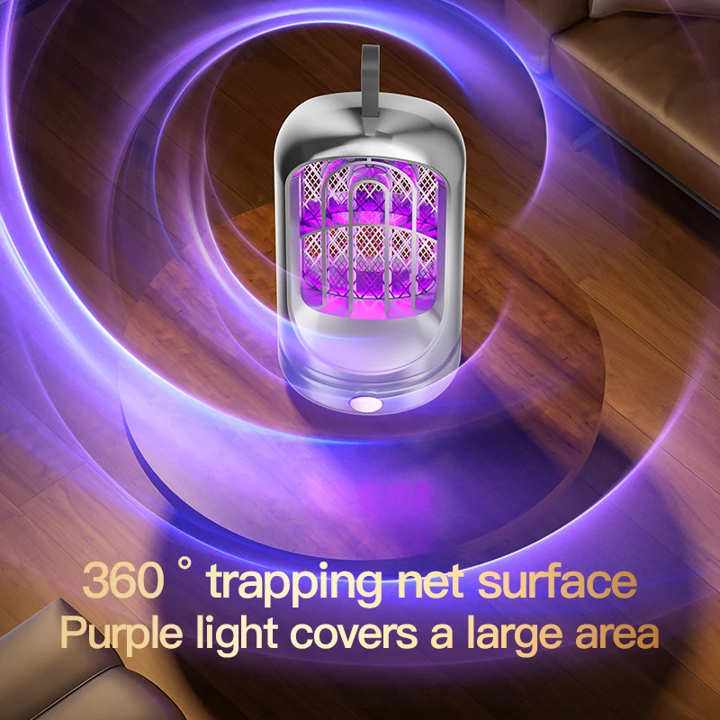 

Portable Electronic Mosquito Killer Lamp Anti-Mosquito Repellent Fly Swatter Bug Zapper Insect Physical Traps Mosquito Nemesis