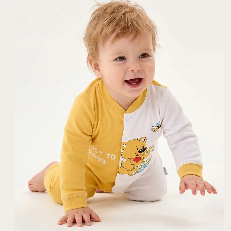 Bodysuit Clothes Children Koala Newborn Softness Breathable Comfort Spring Clothings Cotoon One-Piece Baby  Garment Jumpsuit