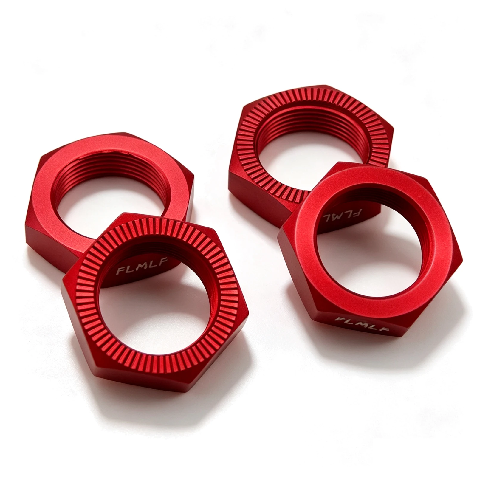 Upgrade CNC Metal Front Rear Tire Wheel Hub 24mm Nut Kit for 1/5 Rc Car HPI ROFUN ROVAN KM BAJA 5B 5T 5SC SS Buggy Truck Parts