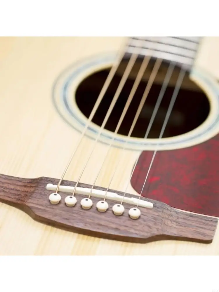  Premium Bone Saddles for Guitar Improves Tone Quality Reduces String Friction