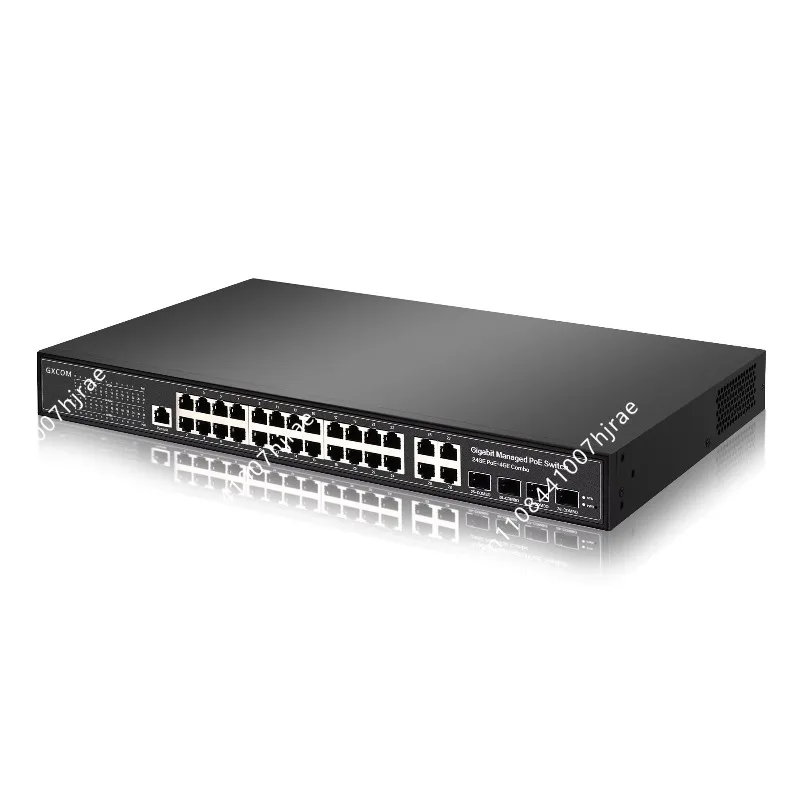 24/32 Port Gigabit Layer 2 Managed PoE+ Ethernet Switch High Power Network Equipment For IP Security Cameras And VoIP IP Phones