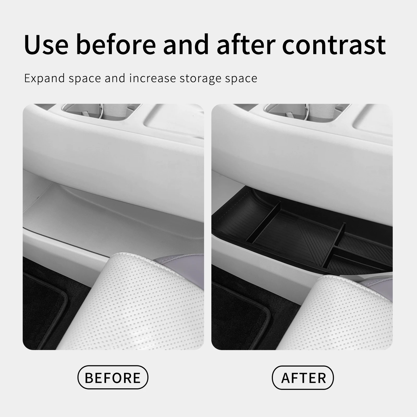 MG4 MG 4 2025 센터 콘솔 하단 수납함 정리함 내부 액세서리 차량 수납함