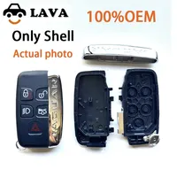 LAVA For Jaguar XE XJ XJL XF Car Accessories Remote Car Key Shell Case 5 button