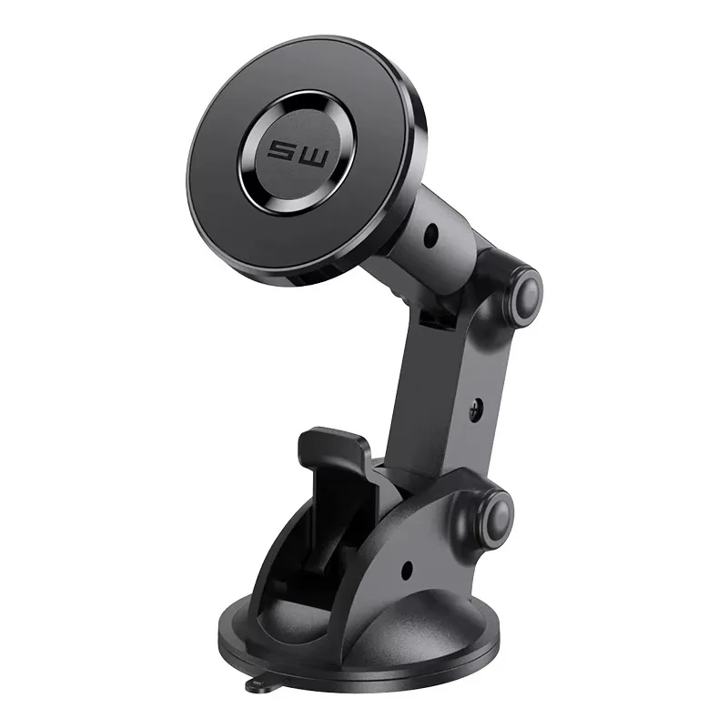 

New Designed Magsafing Car Mount Phone Holder Strong Ring Magnets Suction Cup Windshield Dashboard Magnetic Car Phone Holder
