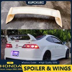 For 2002--2006 Honda Acura Integra DC5 RSX Without Lights High Quality ABS Plastic Unpainted Spoiler Trunk Boot Wing Spoiler