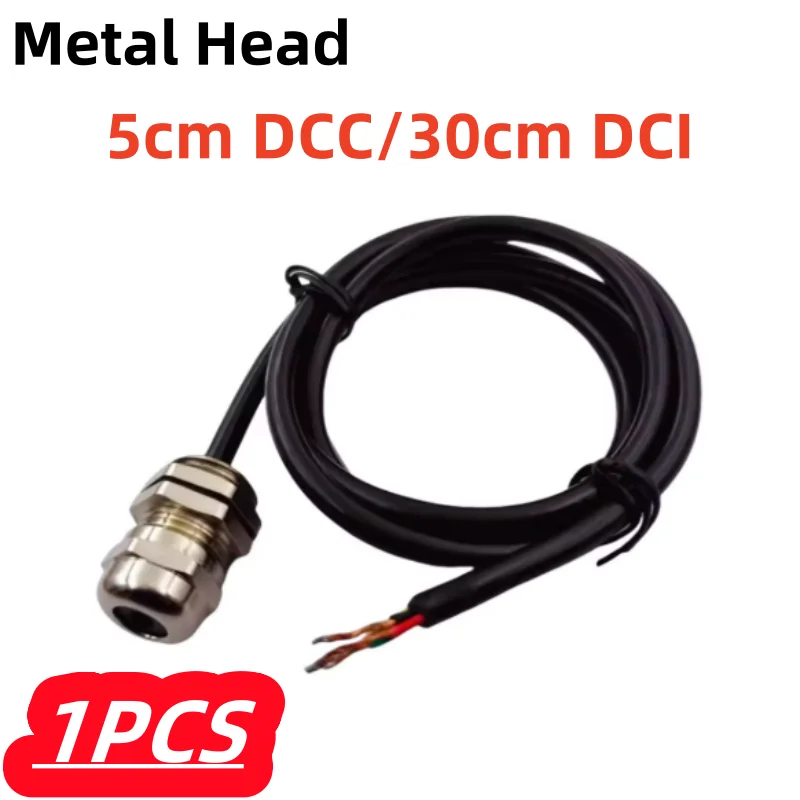 

1 шт./лот, новый GY-485-614V5 MODBUS, бесконтактный онлайн-инфракрасный датчик температуры с металлической головкой DCC 5 см/30 см, металлическая головка DCI