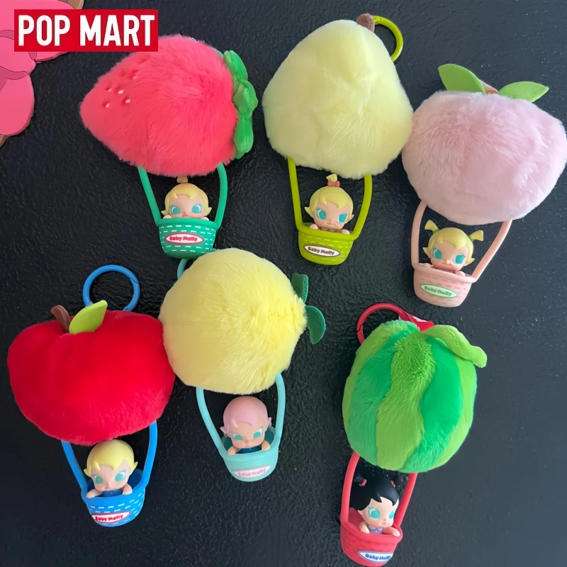 

Authentic Pop Mart Baby Molly Fruit Flavored And Fragra Trendy Blind Box Accessories Design Collectible Cute Hanging Ornament