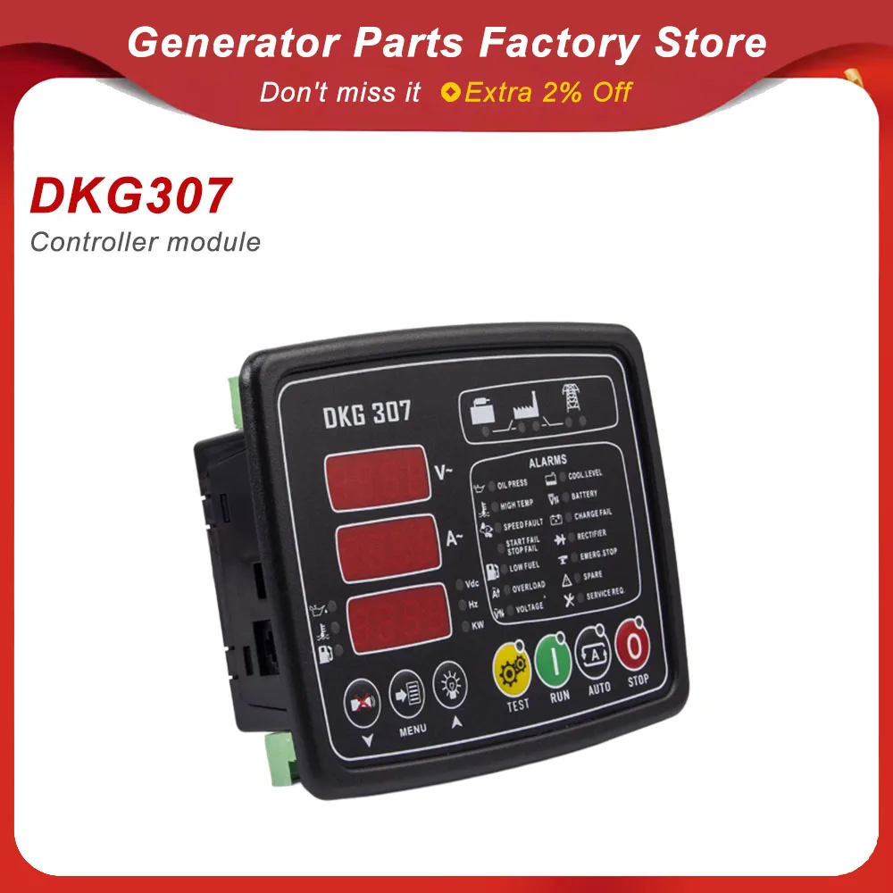 DKG307 MPU DKG-307-MPU geradorulo controlador painel mpu amfgerador controlador de furhas de rede autom