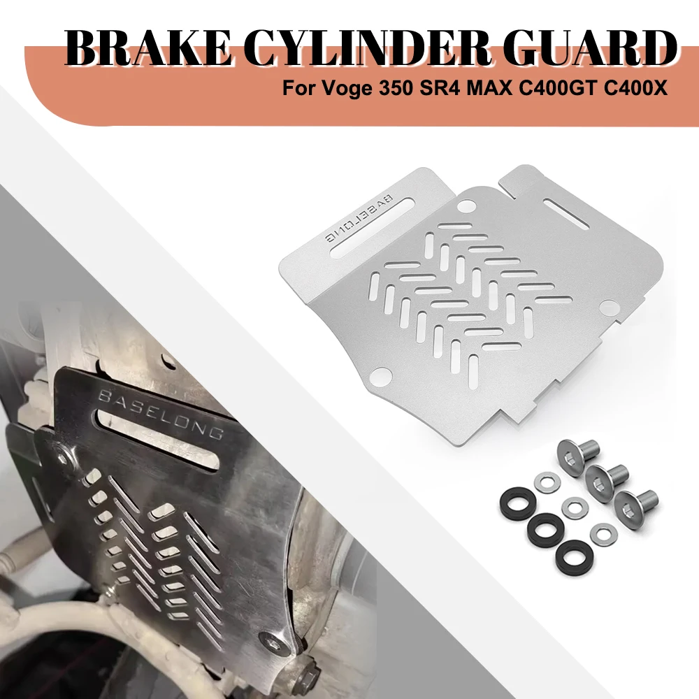

For BMW C400GT C400X 2018-2025 Motorbike Engine Bottom Cover Bumper Guard Skid Plate For Voge 350 SR4 MAX 2021-2022-2023-2024