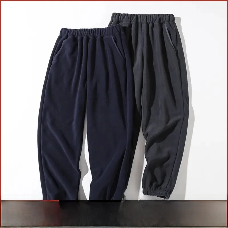 

ex Fce Lined Joggers for Autumn Winter Warmth And Sle Youthful Casual Pants Matching for Couples