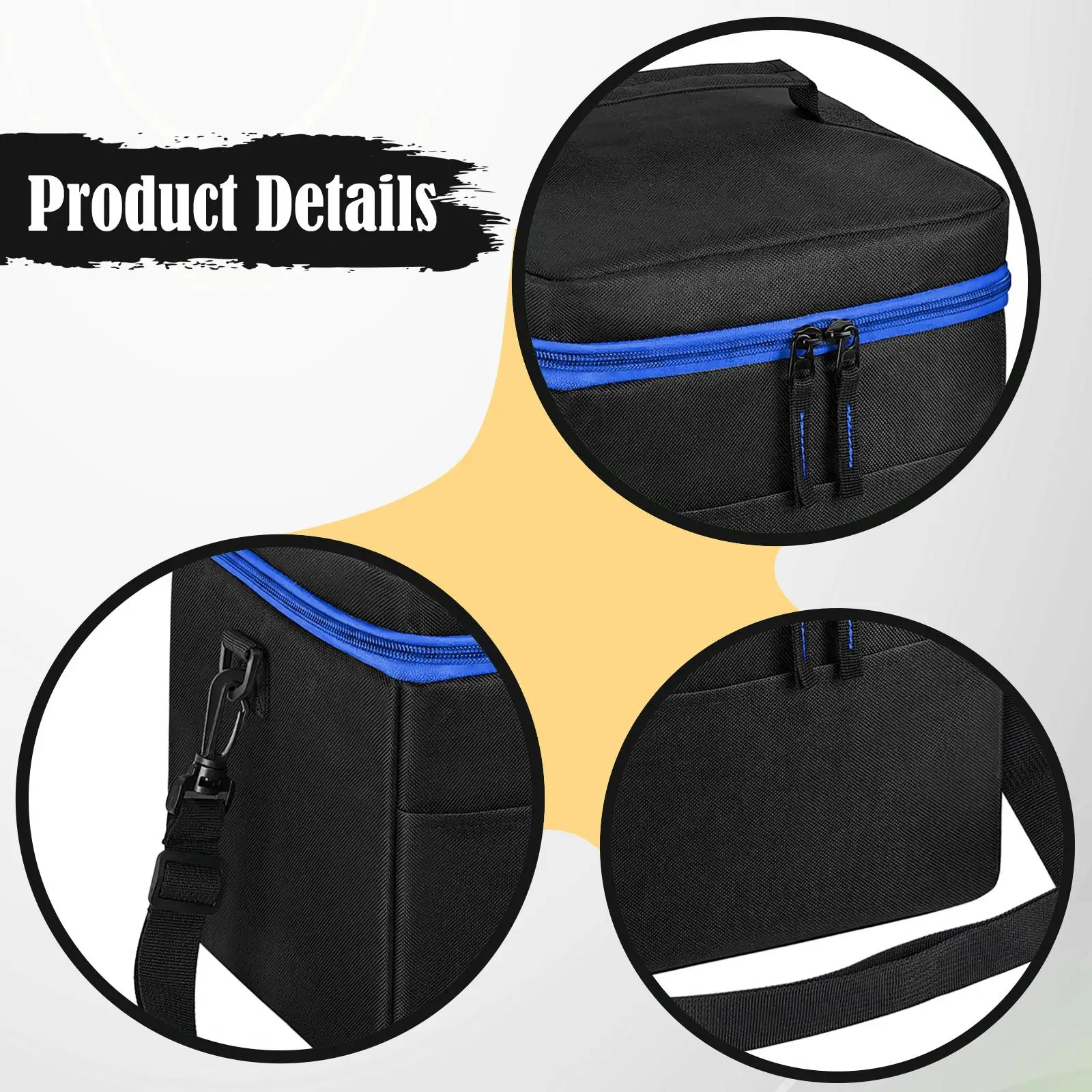 

Gas Tank Storage Bag, Portable Organization Protection Organizer, Gas Canister Pouch, Gas Tank Storage Case, for Travel Cooking