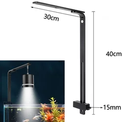 2.8\5.0mm aquarium light holder Aluminum Alloy Rust-proof Fish Tank Lamp Holder Light Bracket Aquarium Chandelier Hanging Rack