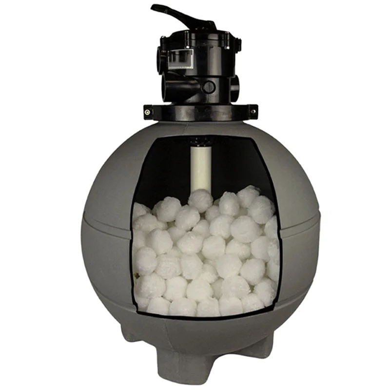 PHFU-6X Swimming Pools Filter Balls Wet Dry Cotton Canister Clean Fish Tank Filter Material Water Purification Fiber 200G