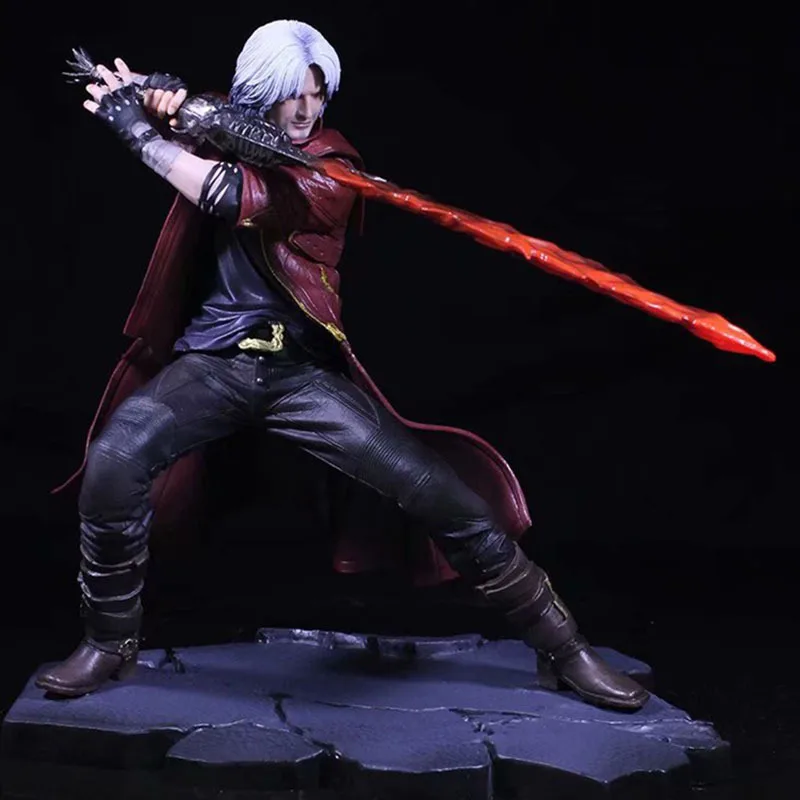 28CM Devil May Cry Dante Nero 1/8 Scale PVC Figure Model Toy Colletible Statue Gift