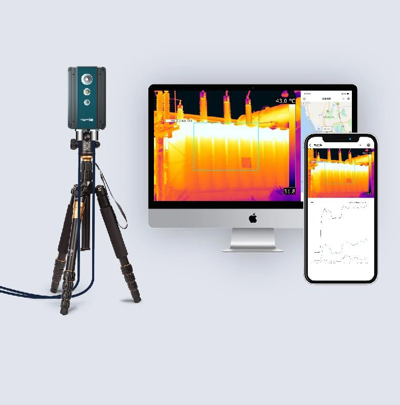 High Resolution Industrial Device Maintenance Infrared Thermography Imager Thermal Imaging Camera