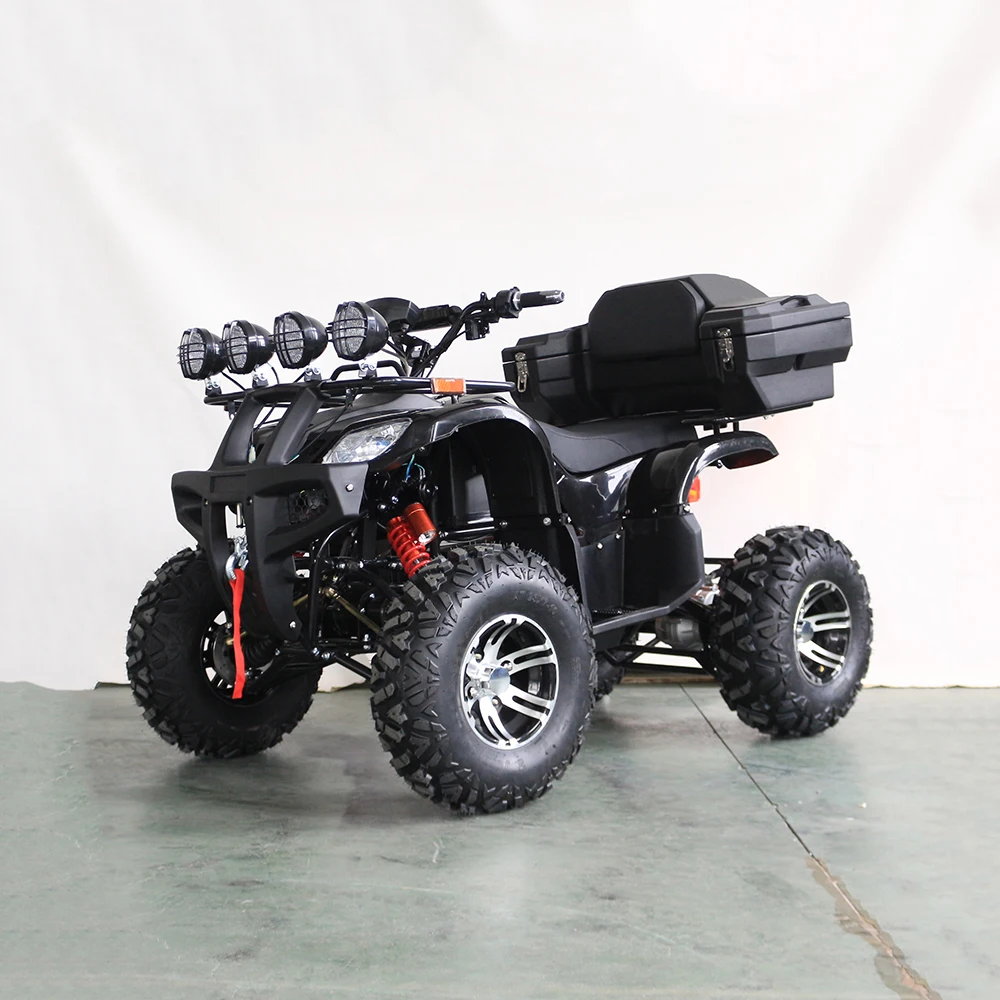 Adult Sport Electric 72V1200W/2000W Atv 4x4 Quad Bike With Trailer Bar