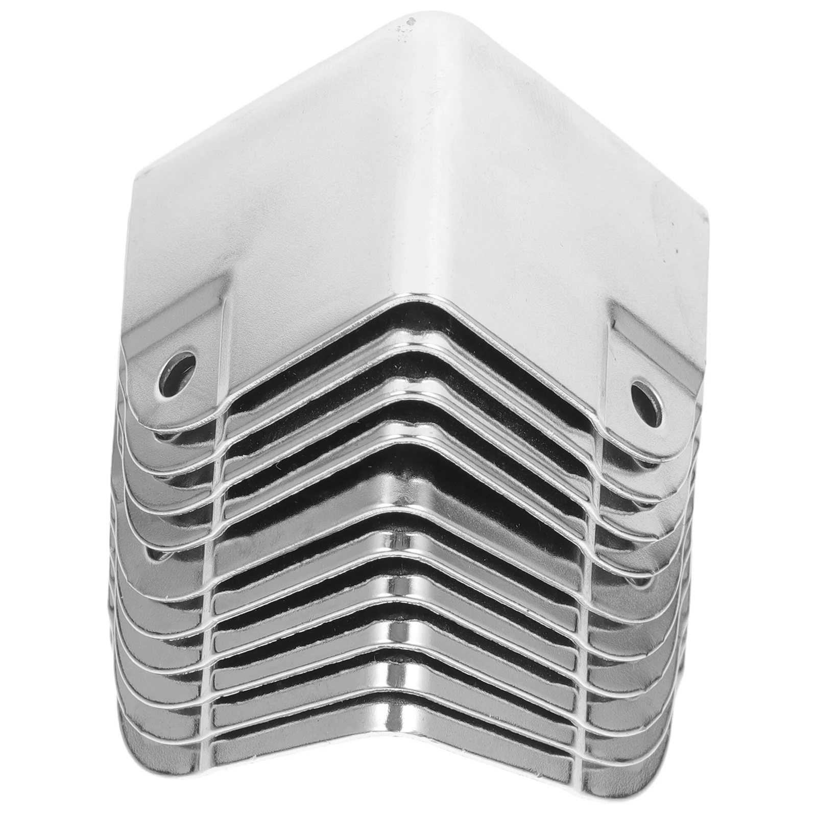 10Pcs Metal Corner Protectors Table Furniture Edge Guards Large Capacity Sturdy Packaging Solution Safety Table Corner Guard