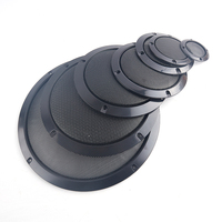 1pc 2/3/4/5/6.5/8 Inch Speaker Net Cover High-grade Car Home Mesh Enclosure Speakers Plastic Frame Metal Iron Wire Grilles