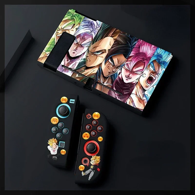 Anime Dragon Ball Son Goku Soft Shell Protective Case Nintendo Switch OLED Case Anti-vibration Protective Case Birthday Gifts - view 5
