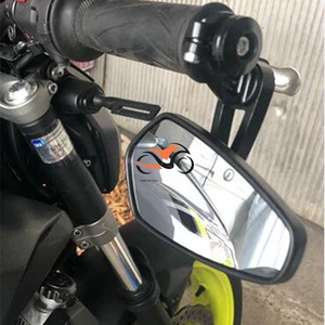 Gương hướng dẫn bằng nhôm gương chiếu hậu bên cho Kawasaki, gương cuối thanh, Z250, Z300, Z750, Z750S, Z800, Z900, Z1000, Universal, 22mm Sales Kawasaki Z800 Main Kawasaki Z800 - №10