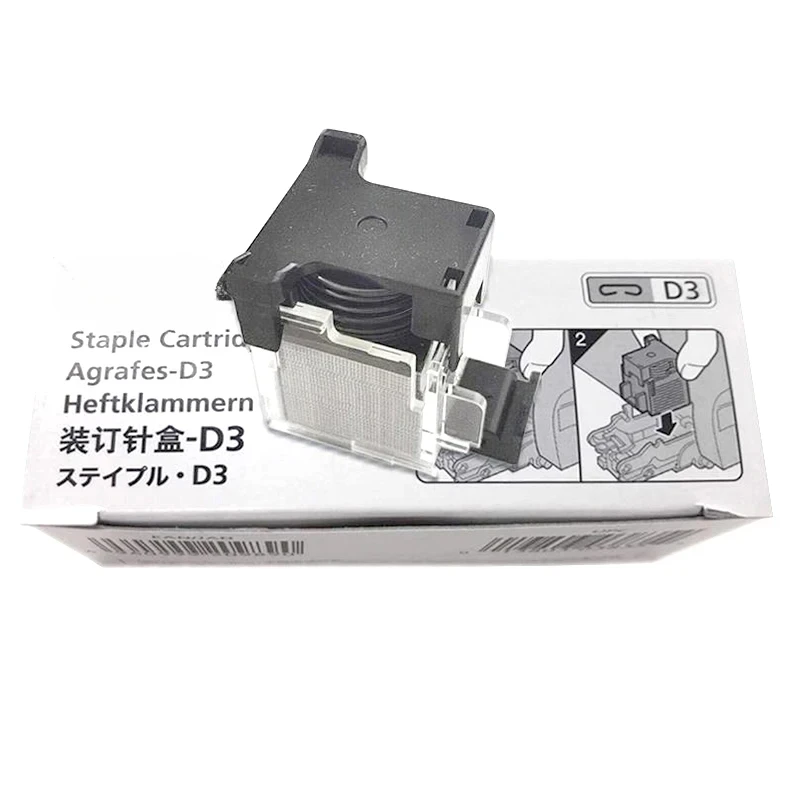 Original Staple Cartridge D3 For Canon iR C5250 C5255 C5235 C5240 Staples D3 0250A013AB 1 Box of 2