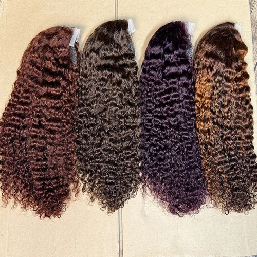 Imagen 2 del producto Pelucas onduladas con agua de 300% de densidad, pelucas con cierre de encaje transparente 4x4, cabello humano, pelucas rizadas de 28 pulgadas, pelucas onduladas profundas para mujeres negras
