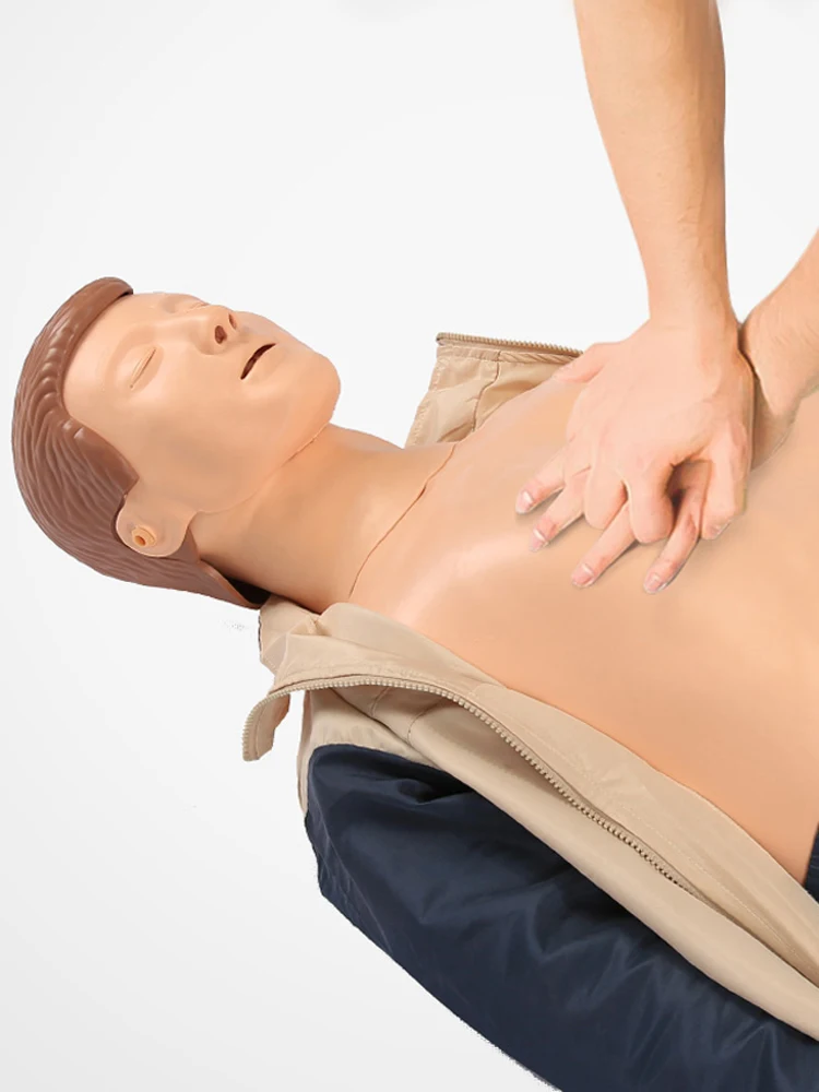 Advanced PVC Material First Aid Model Simple Full Body CPR Manikin for Medical School Training and Education BIX-CPR100D