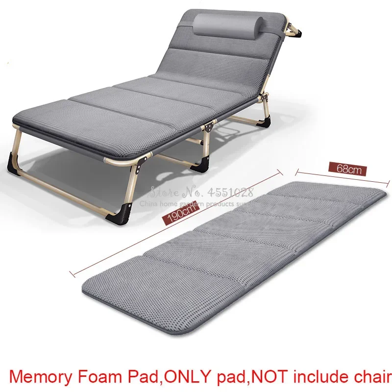 

Noon Rest Folding Pad for Chair Portable Soft Padded Memory Foam Cushion for Chaise Lounge Widening Foldable Mattress Dotomy