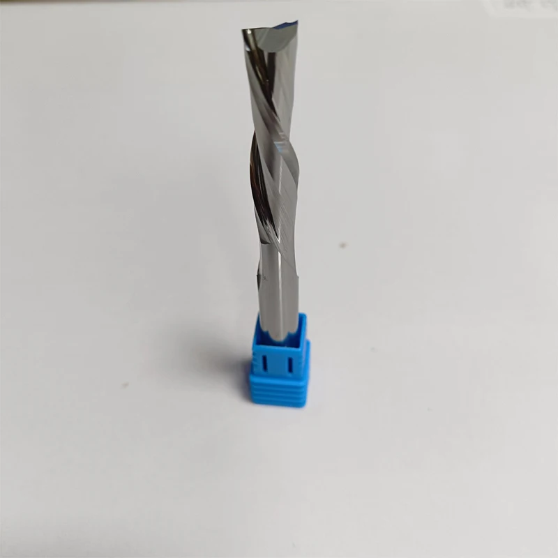 LIVTER Carbide Down ( Neg ) Double Flute Spiral Milling Cutter