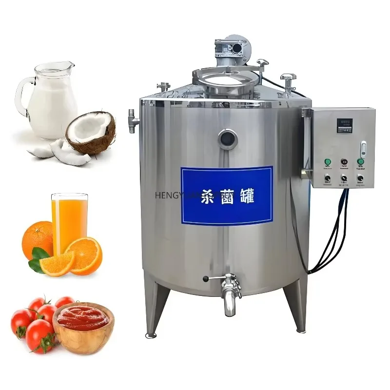 Milk can food sauce juice pulp sterilization pasteurization