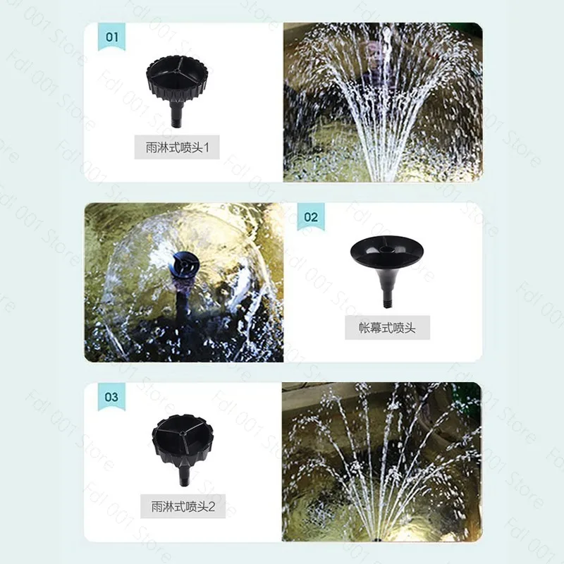 Fish pond filter Outdoor pool circulation system Germicidal lamp Koi pond purification Garden fountain pump