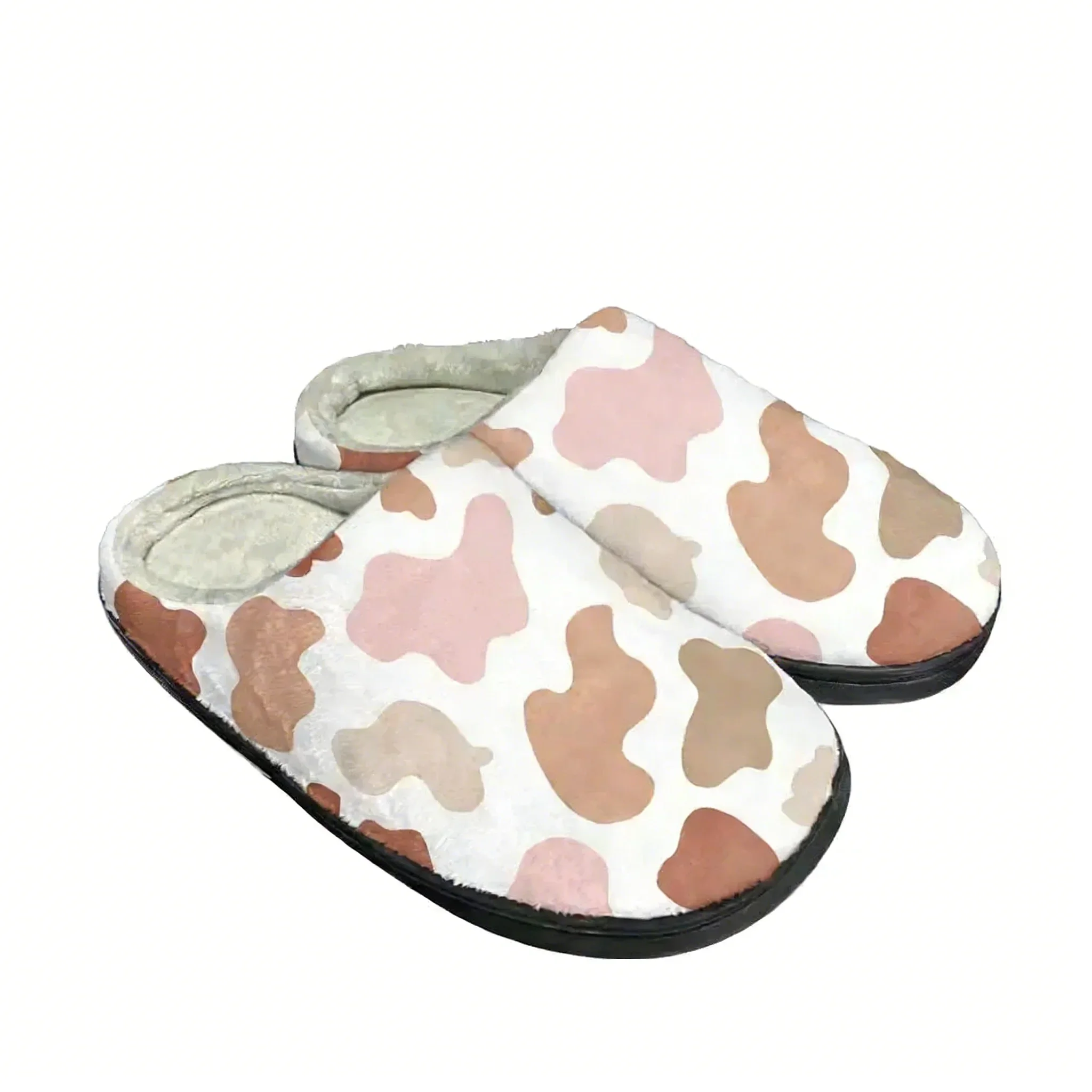 

Модные хлопковые тапочки Hot Cool Cow: мужские, женские, подростковые, новейшие, плюшевые, повседневные, теплые, комфортные, термостойкие
