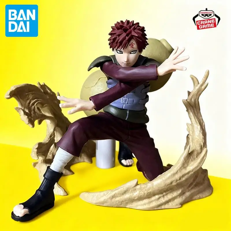 ฟิกเกอร์การ์ตูนนารูโตะ กาอาระ ของแท้จาก Bandai ของสะสม โมเดลแอคชั่น ตุ๊กตาการ์ตูน ของเล่นตั้งโต๊ะ ของตกแต่งพีวีซี ของขวัญเทศกาล