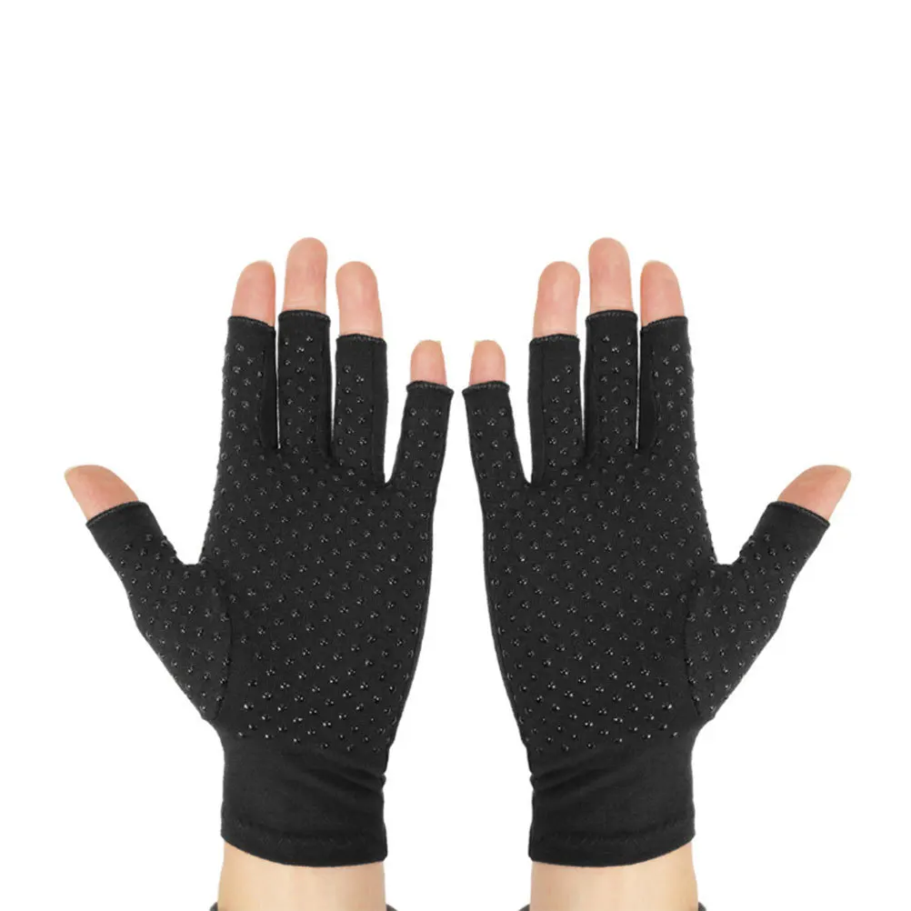 

1Pair Adult Bike Gloves Wear-Resistant Protective Fitness Riding Gear for Outdoor Activities Summer Hand Protection Portable