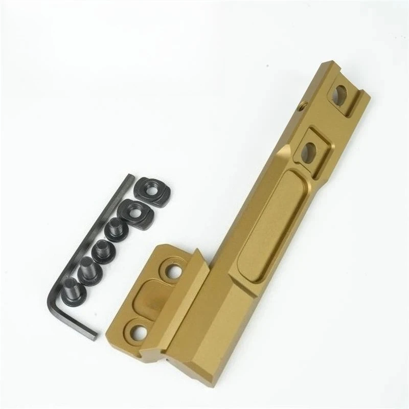 مستودع الولايات المتحدة التكتيكية CNC كشاف ضوء جبل SF ل M300 M600 PlhV2 مصباح يدوي قاعدة جانبية ل M-LOK/20 مللي متر السكك الحديدية الصيد الملحقات