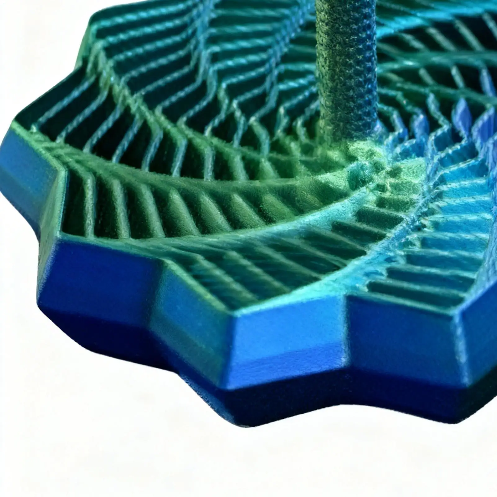 3D Impresso Expanso Sensorial Fidget Star Alças de fácil aderência Girando Espiral Hexágono Spinner para o estresse