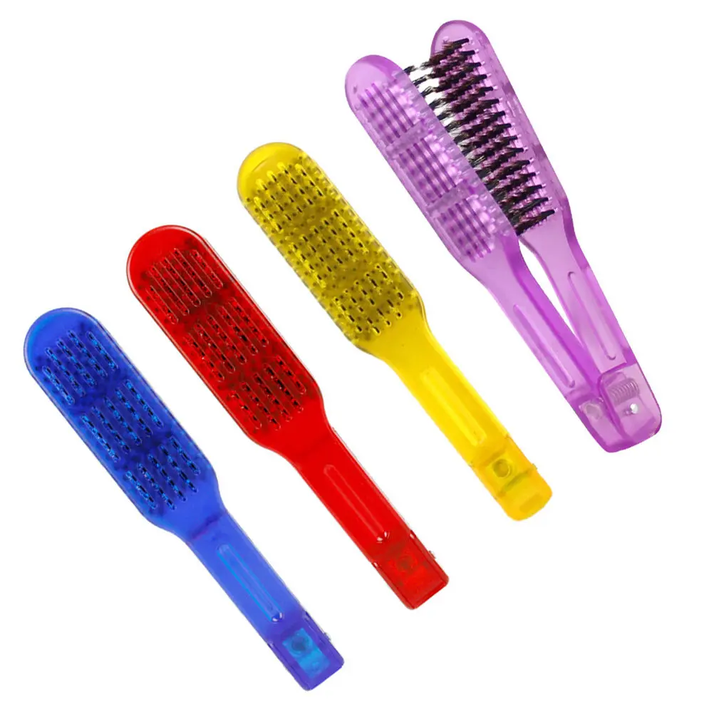 

Women Hair Comb Boar Bristle Straightening Brush for Blow Drying Straightening Styling Frizz Control Scalp Safe Ergonomic Grip