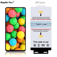 2Pcs Front Hydrogel Film For Samsung Galaxy A36 A56 S24fe A16 A06 A54 A34 A72 A52 TPU Seft-Healing Screen Protector+Fix Tools