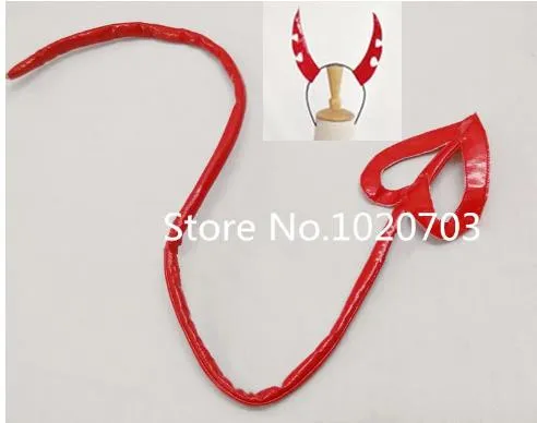 Gray Garden Ivlis transsexual aryll Cosplay horns headband and tail