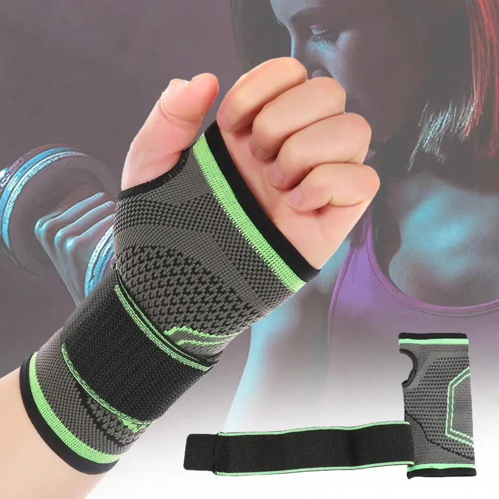 1PCS Wrist Support Gym Weightlifting Training Weight Lifting Gloves Bar Grip Barbell Straps Wraps Hand Protection