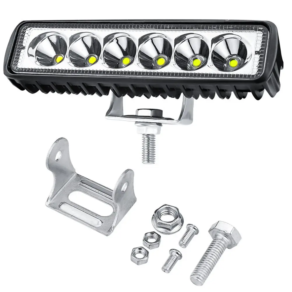 

6-дюймовый светодиодный рабочий фонарь для автомобиля, водонепроницаемый внедорожный светильник для внедорожников, грузовиков и легковых автомобилей, универсальный, IP67, для использования в дорогах и при вождении в условиях низкой видимости