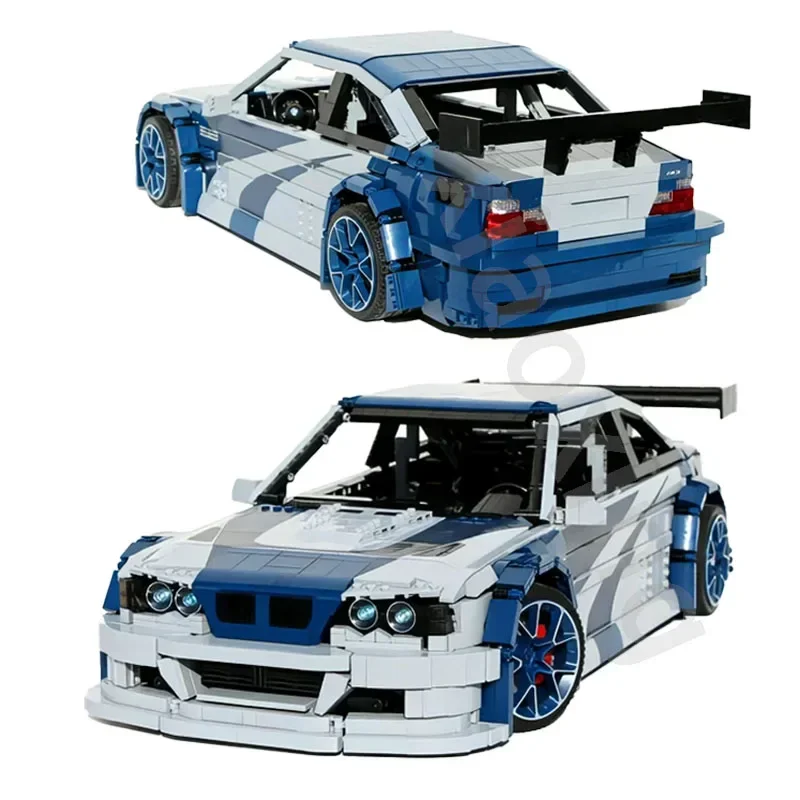 2023 New MOC-142015 New Sports Car 1:8 Building Block Model 5178 Parts Electric Remote Control Machinery Adult Kids Toy Gift