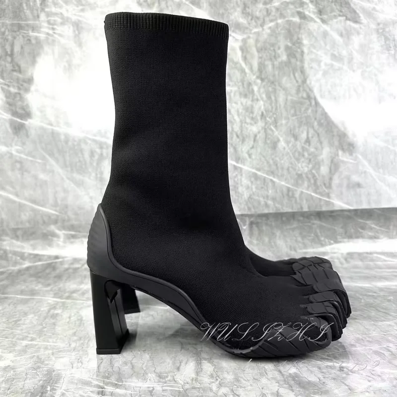 Dames Luxe Futuristische Gebre - Toe Sock Split recensie en prijs