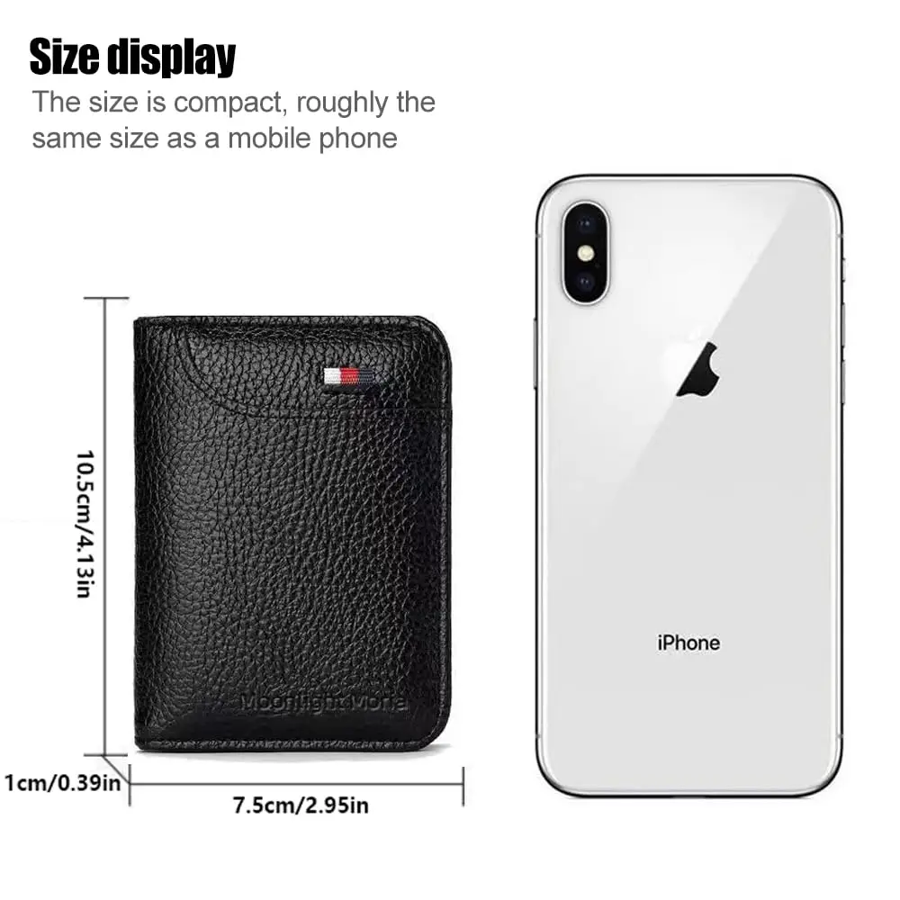 Portable Super Slim Soft Wallet PU Leather Mini Credit Card Wallet Purse Card Holders Men Wallet Thin Small Short Wallets New