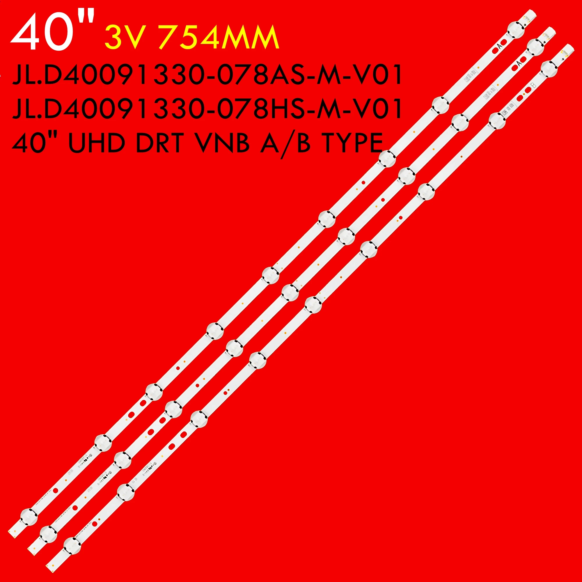 LED Backlight for 40UB8600 40UB6300 40UD8400 LT-40C860 40K890 40C880 40C890 40C8901 40R500U 40R5000U 40