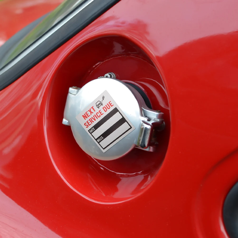 

2pcs 2 Rolls Oil Change Reminder Waterproof Auto Maintenance Service Peel Stick Label For Windshield Car Repairing Adhesive Oil