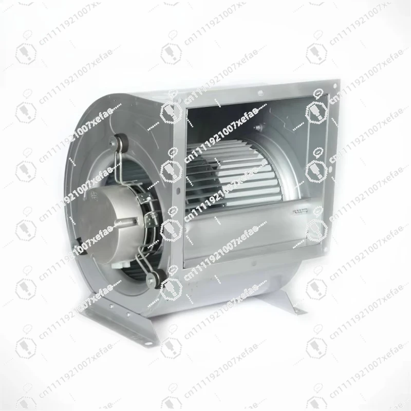 High-pressure belt-driven centrifugal fan with ball bearing iron impeller